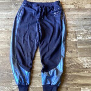 NIKE Midnight Blue Elastic Waist Jogger Oversized Fit Women’s XL